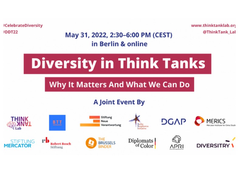 Diversity in Think Tanks – Why It Matters and What We Can Do