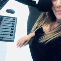 Alena in the radio studio 2