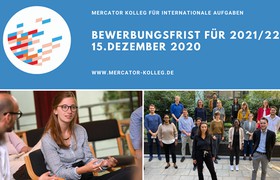 AUSSCHREIBUNG | Mercator Kolleg für internationale Aufgaben 2021/22